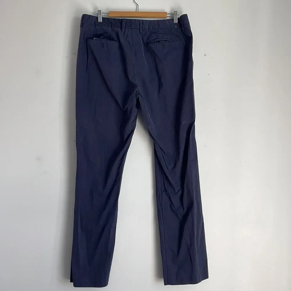 Bonobos Straight Leg flat front chino dress trouser pants sz 36/34